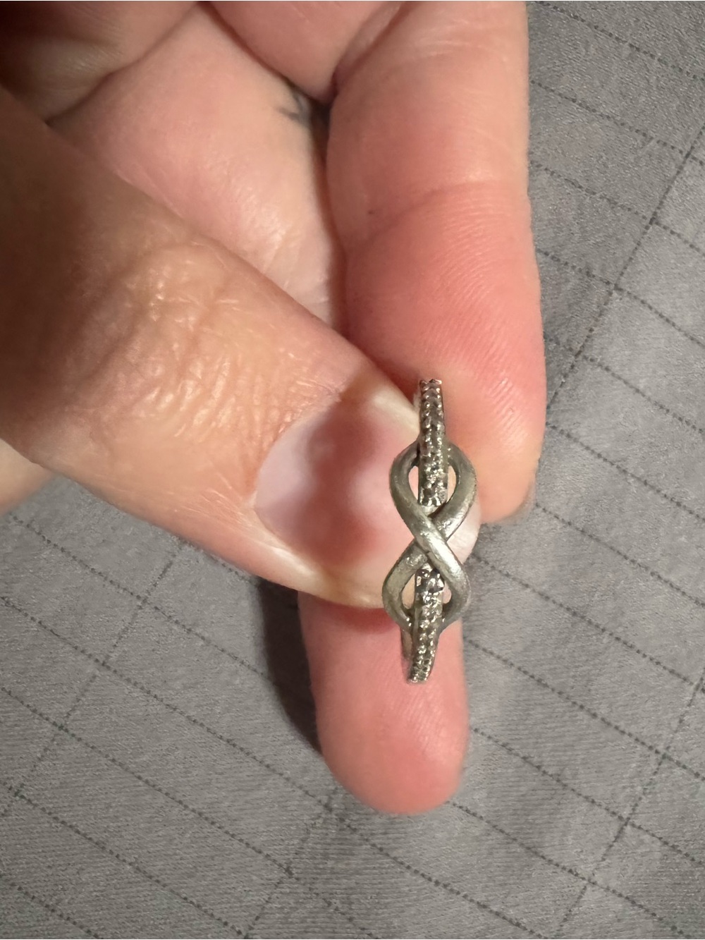 Silver Infinity Knot Women's Ring - Kay Jewelers